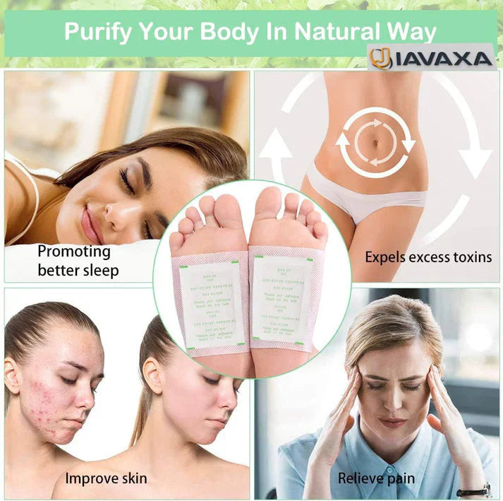 Easy Well Detox Foot Patches (Pack of 10) BUY 1 GET 1 FREE