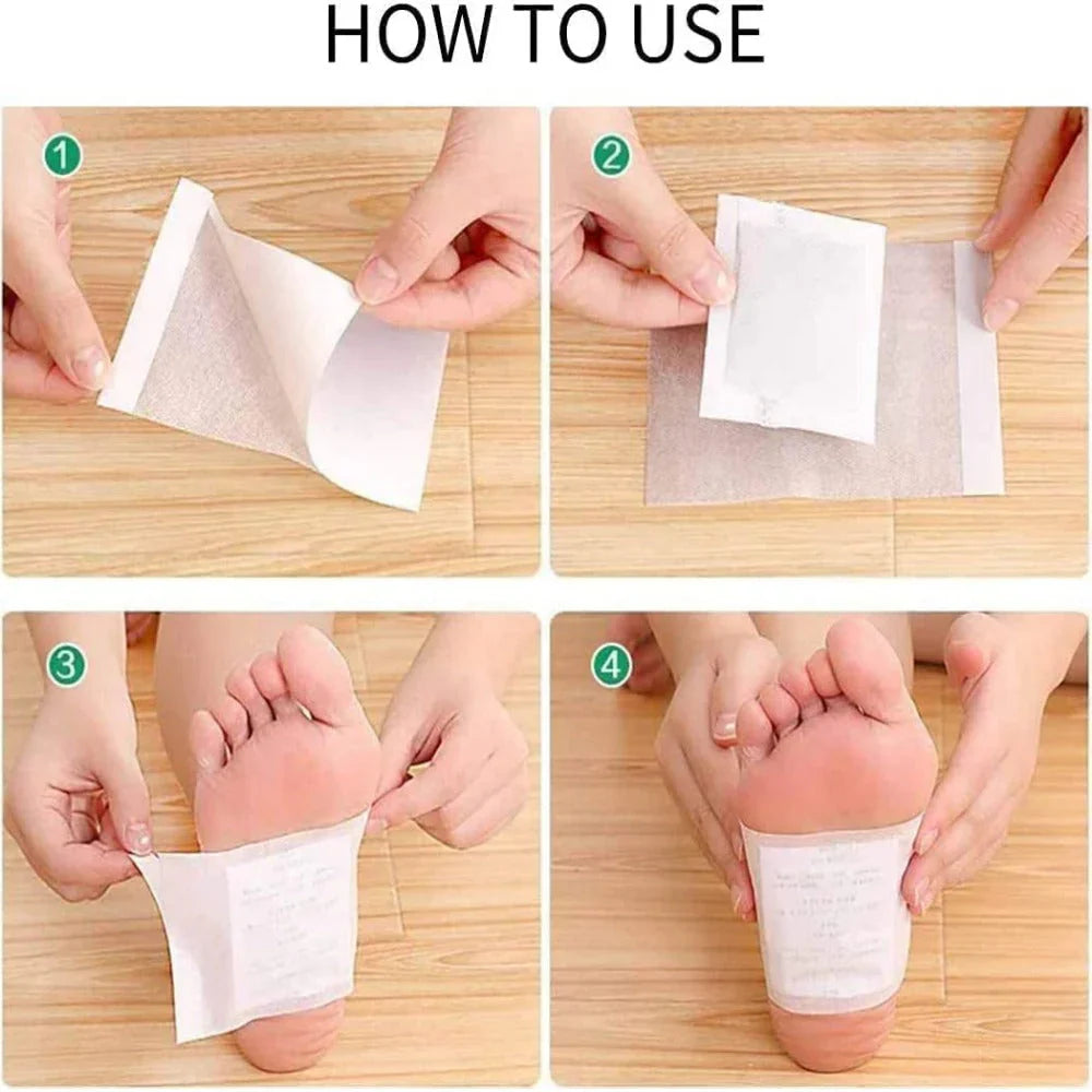 Easy Well Detox Foot Patches (Pack of 10) BUY 1 GET 1 FREE